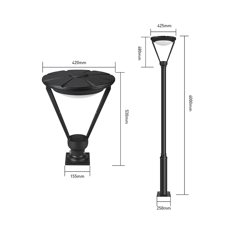 LED-Solar-Gartenleuchte