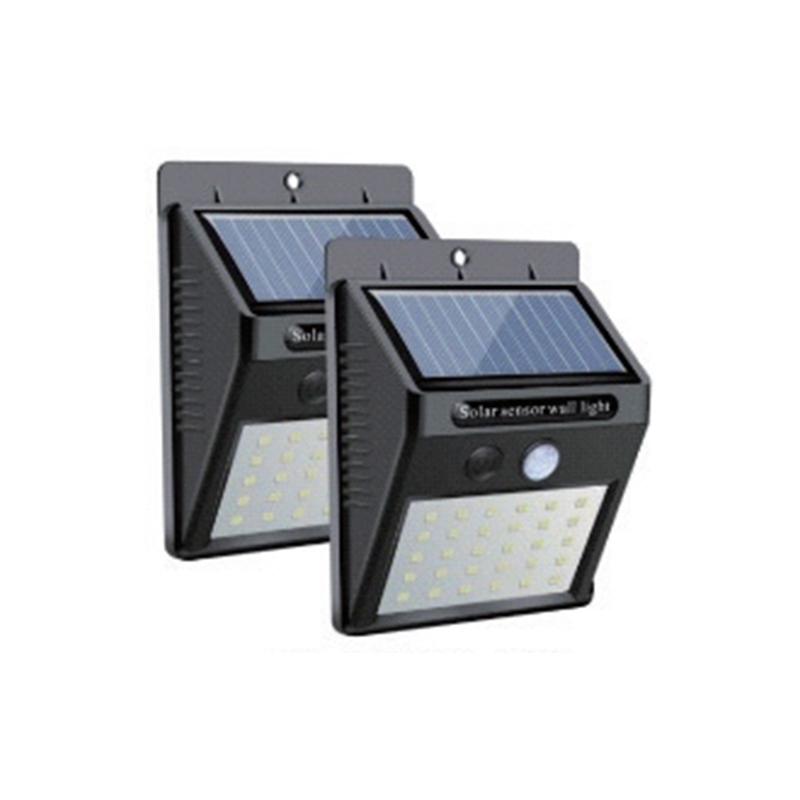 LED-Solar-Wandleuchte